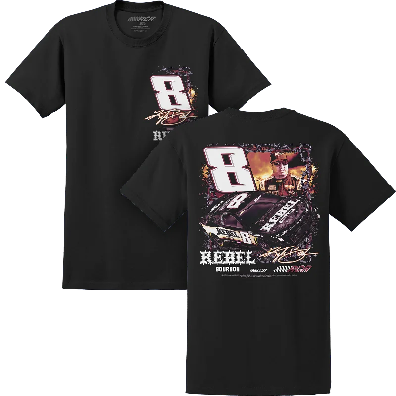 KYLE BUSCH REBEL BOURBON BLK TEE