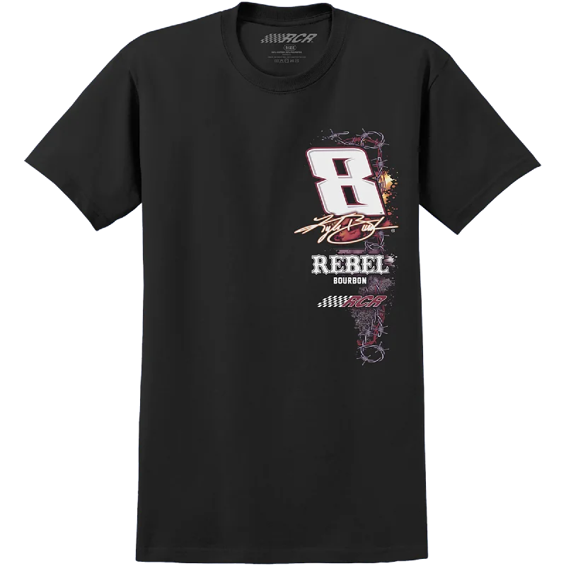 KYLE BUSCH REBEL BOURBON BLK TEE