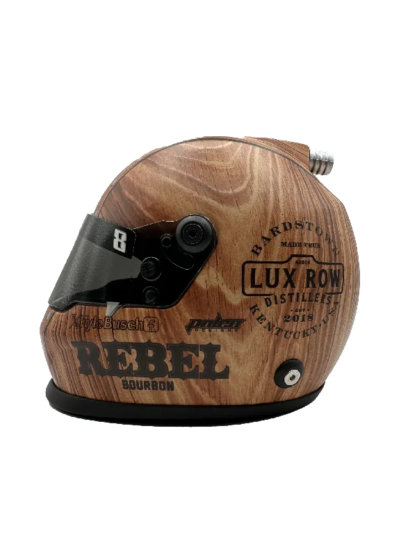 KYLE BUSCH #8 REBEL BOURBON MINI REPLICA HELMET