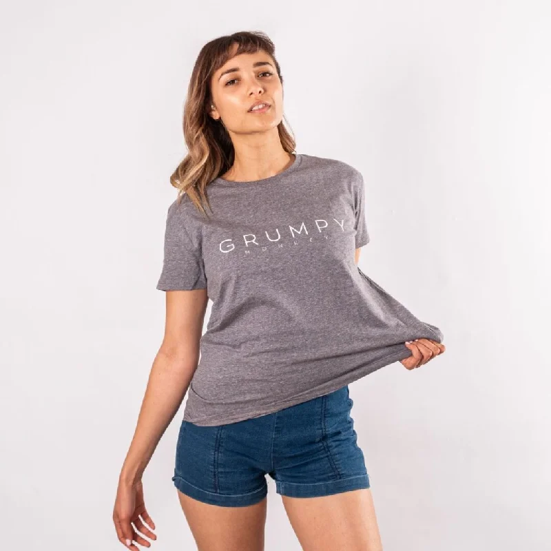 Ladies Grey Marle T-shirt