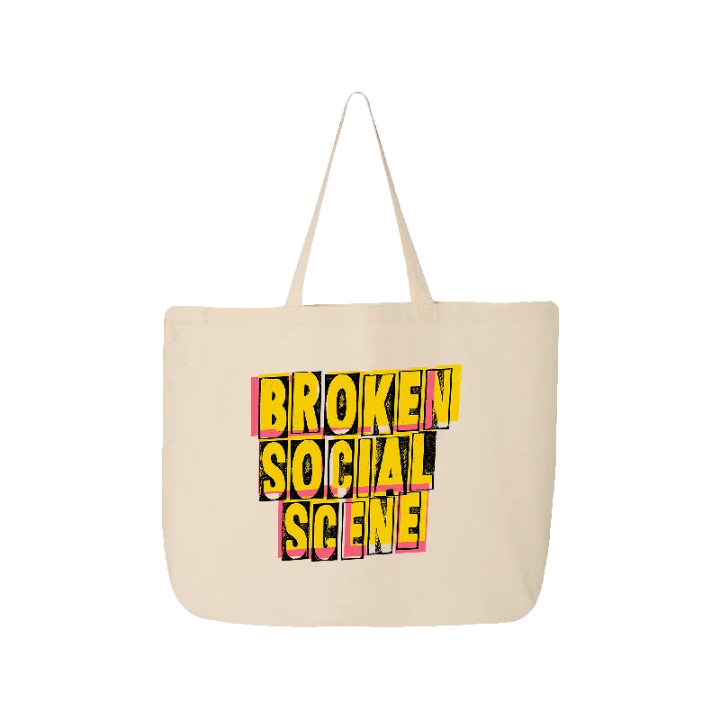 Letter Press Tote Bag