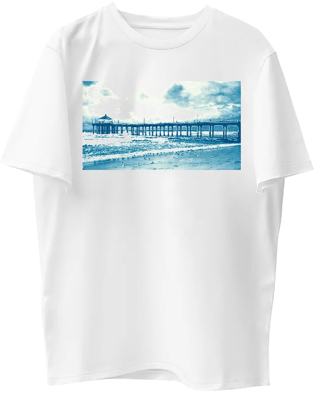 Manhattan Beach Pier Graphic Tee