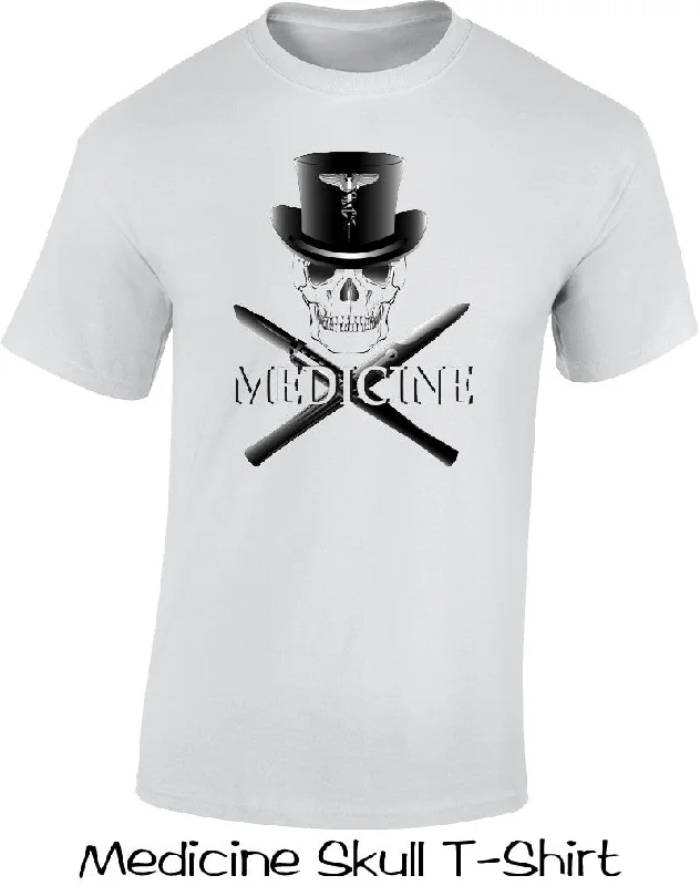 Medicine Skull T Shirt