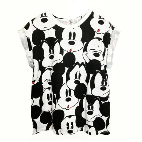 Mickey Mouse Faces Tee