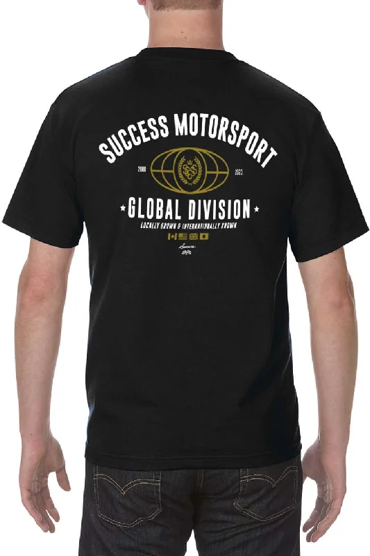 Motorsport - Black Tee (Unisex)