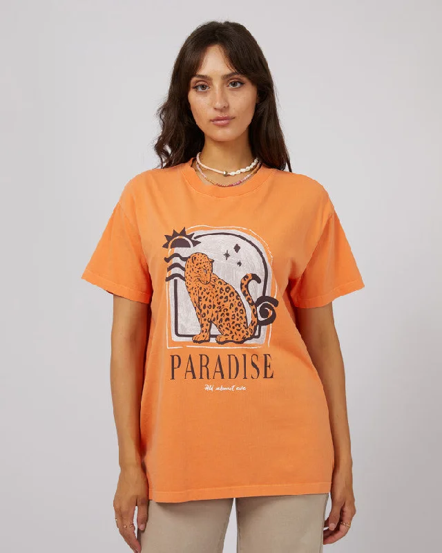 Paradise Found Standard Tee - Orange