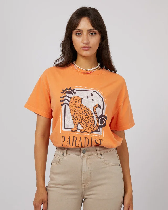 Paradise Found Standard Tee - Orange