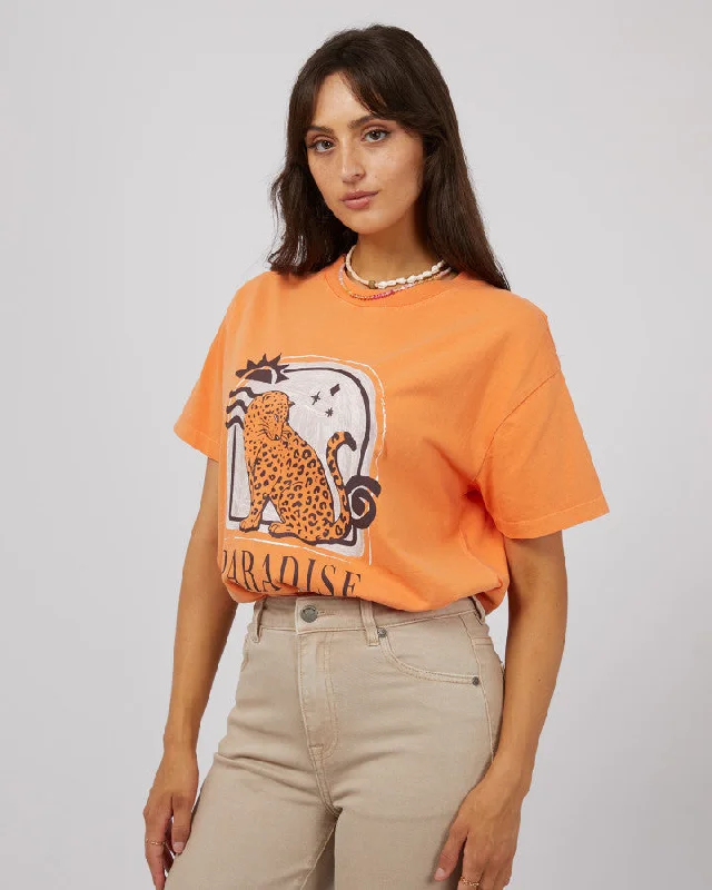 Paradise Found Standard Tee - Orange