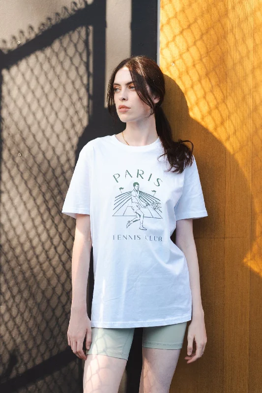 Paris Tennis Club White T-shirt