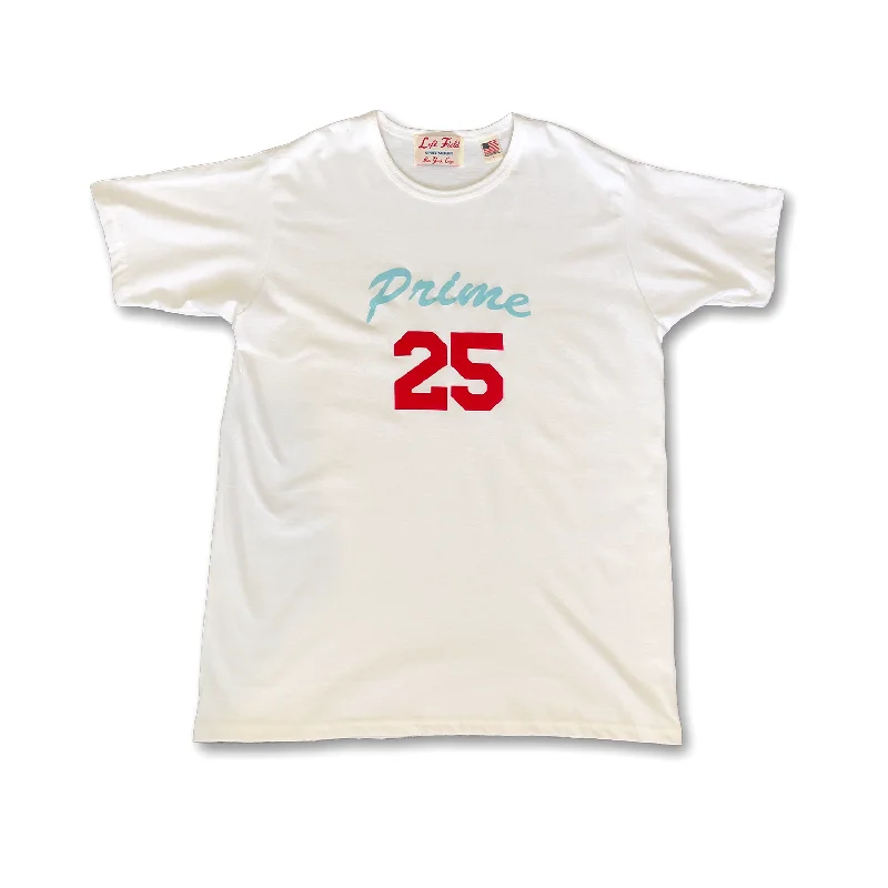 Left Field x Prime 25th Anniversary Tee White