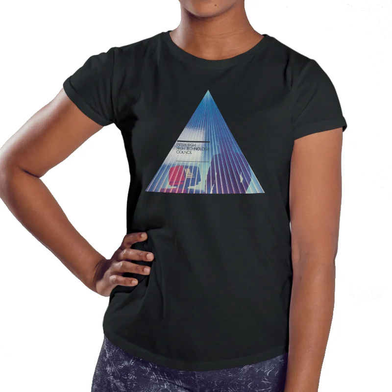 Retro Triangle Pittsburgh High Technology Council Women's T-Shirt