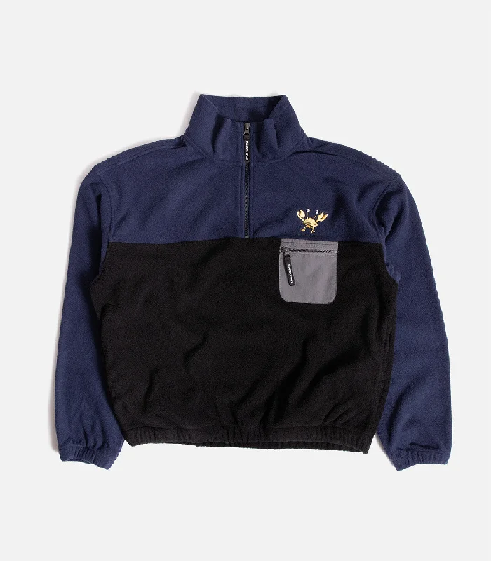 Sci-Fi Fantasy Crab Quarter Zip Fleece