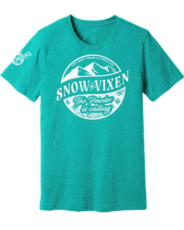 Sled Vixen The Powder is Calling Unisex Tee