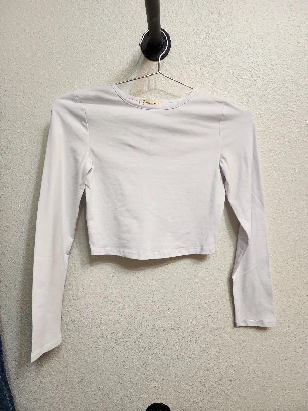 SO Basic Cropped Long Sleeve