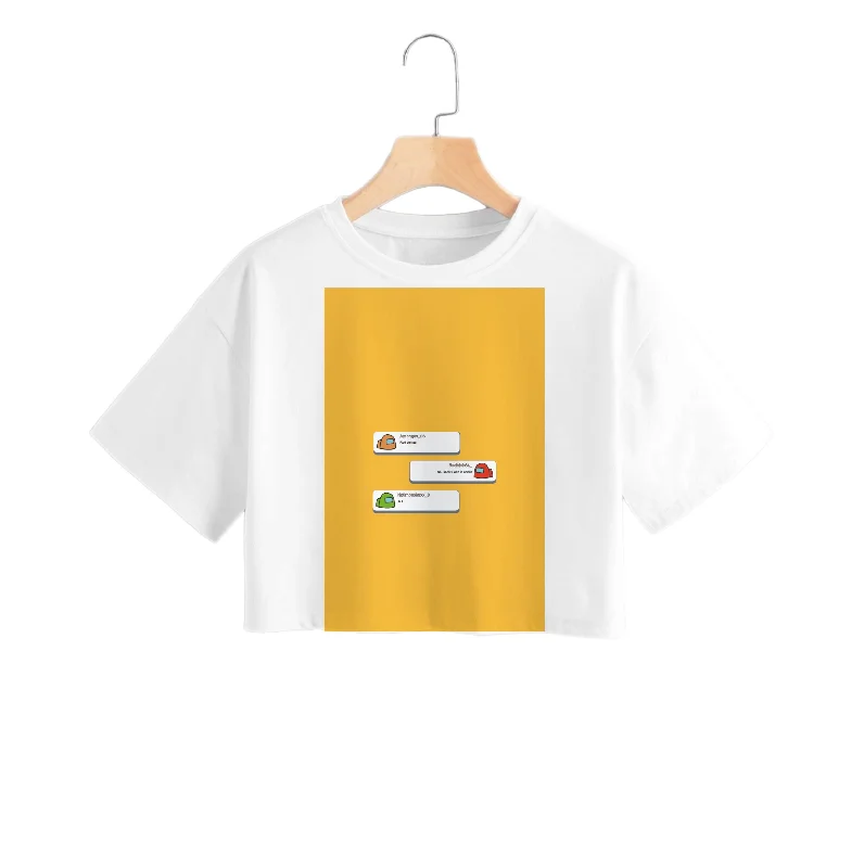 Sus - Among Us Crop Top