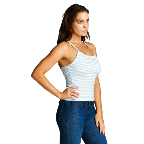 Women's Tight Striped Camisole Tank Top