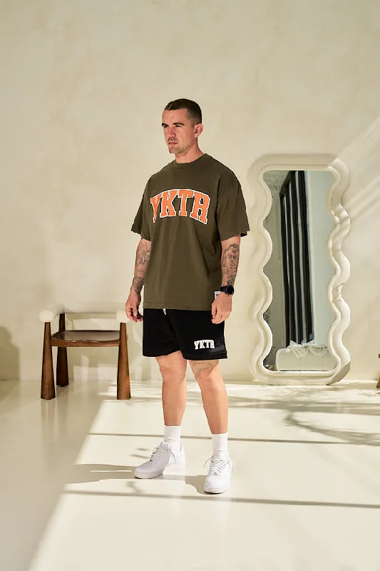 VARSITY O/S TEE - KHAKI