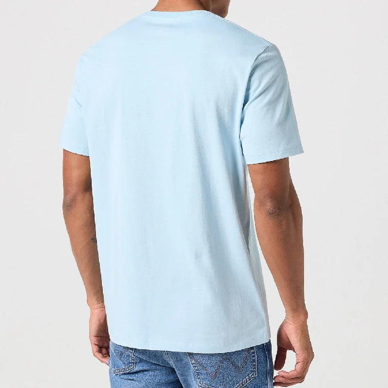 Wrangler Pocket Tee in Dream Blue