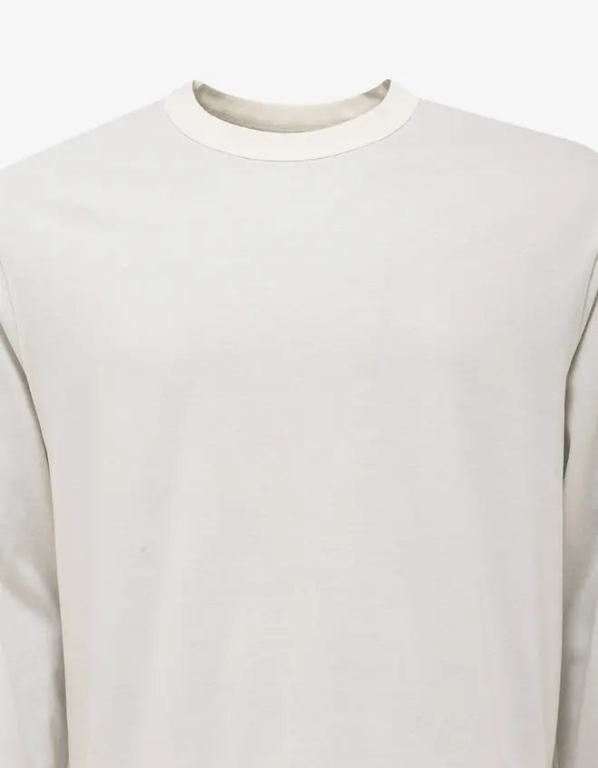 Y-3 Off White Graphic Long Sleeve T-Shirt