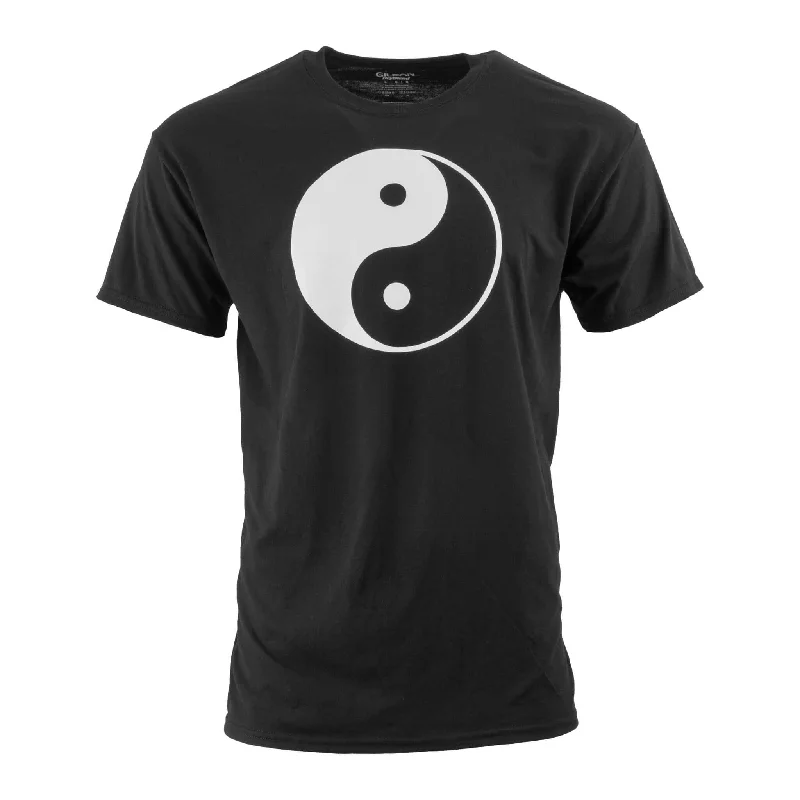 Yin and Yan T-shirt Large Logo martial arts