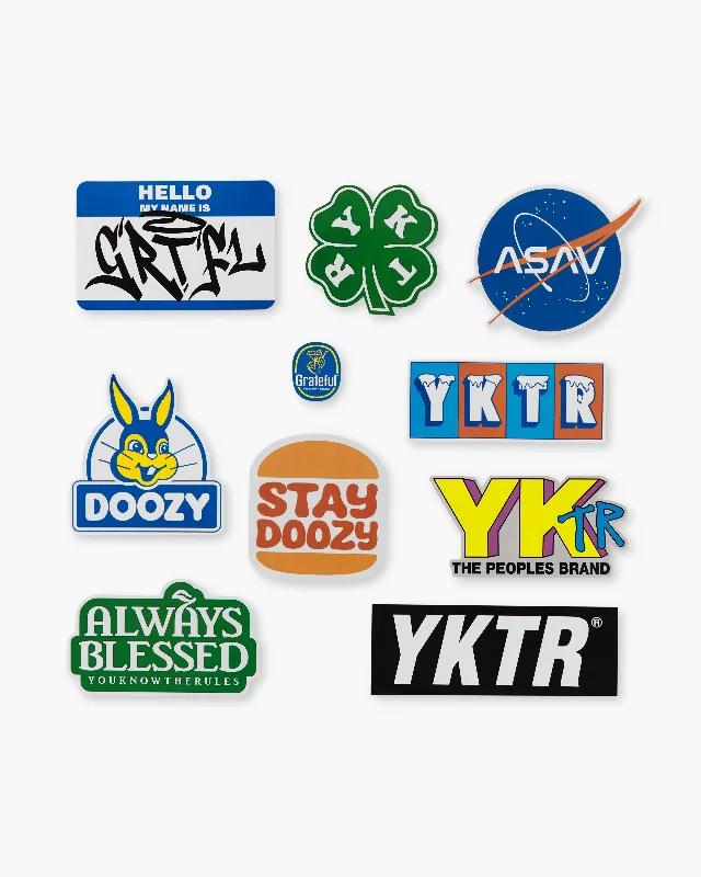 YKTR STICKER PACK